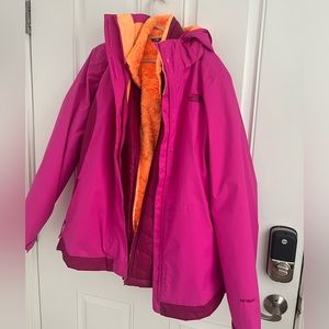 The North Face - 2 piece winter coat